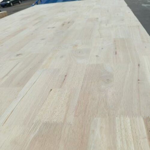 橡胶木指接板整板c级17mm实木板材衣柜板家具木板