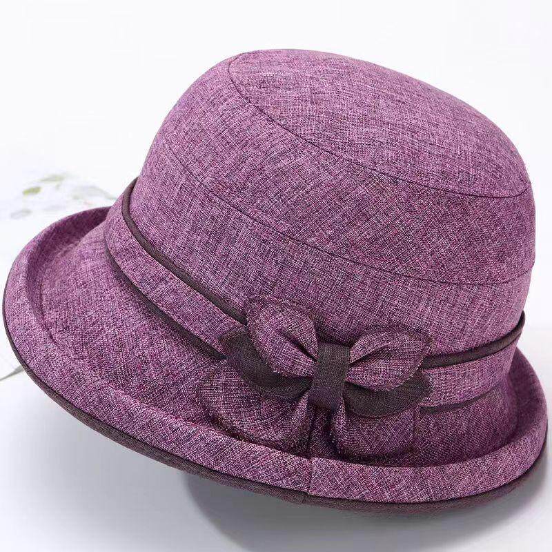 中老年人帽子女士盆帽妈妈保暖夫帽秋冬天毛呢礼帽春秋奶奶布帽