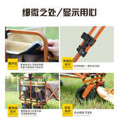 野营地摊营野餐北便携手推车旅行车拖车车户外营地可折叠露营小客