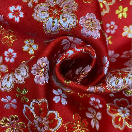 织锦缎色织金提花小太阳中国风童装拜年服香包靠枕涤纶面料