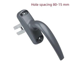 80孔距铝合金老式门窗玻璃窗户把手传动执手断桥内外平开窗拉手锁