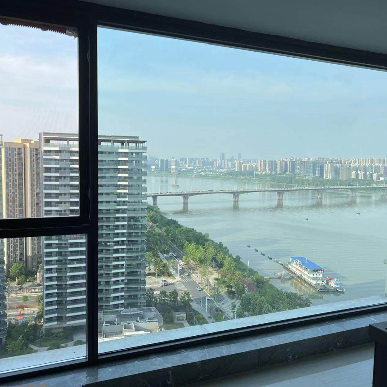 浙江杭州定制断桥铝合金门窗封阳台落地玻璃窗平开窗户阳光房厂家