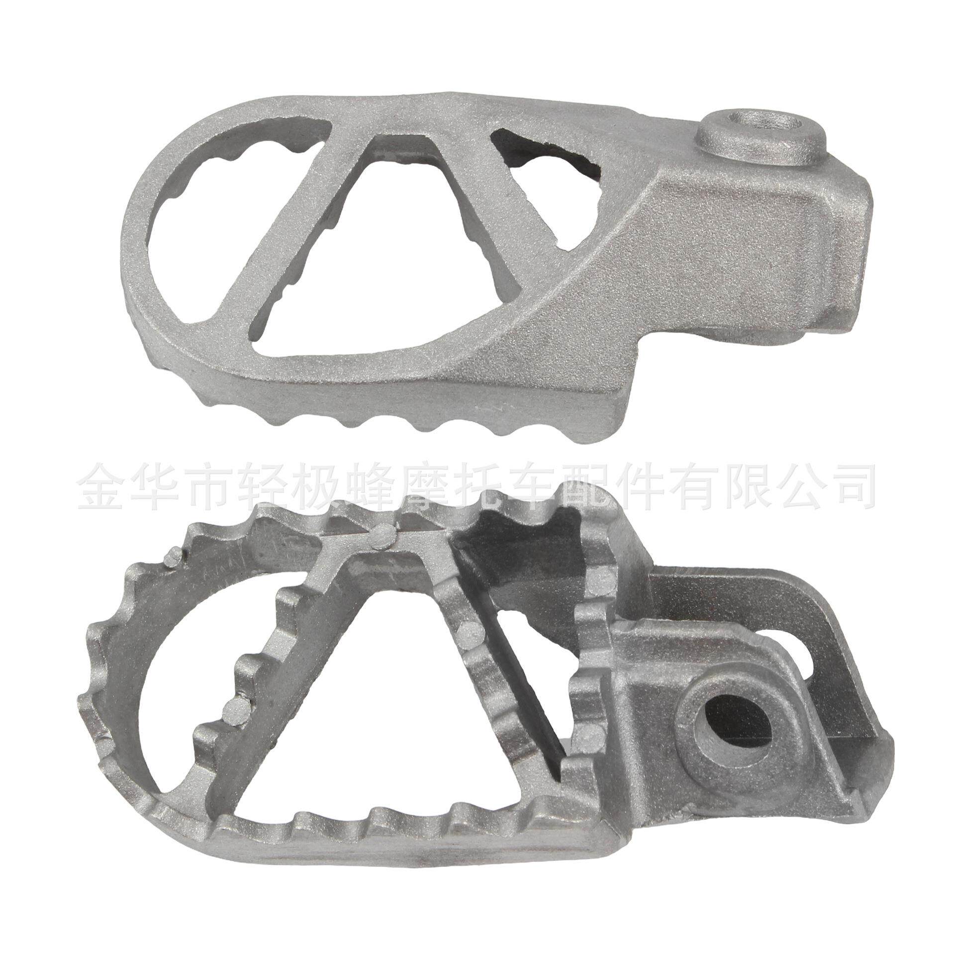 摩托车脚踏板脚钉铝制前脚踏板适用于KTM SX125 150 250越野脚蹬