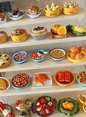 Frying Pan Food Play Refrigerator Magnet Creative Resin Diy
