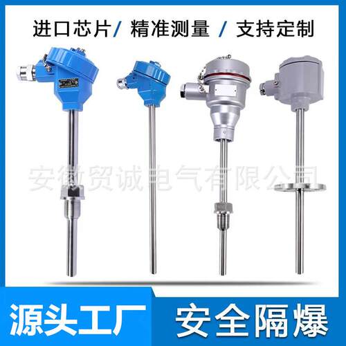 供应WZPK2-596铠装热电阻pt100 -200~500（℃）A/B级 热工仪表