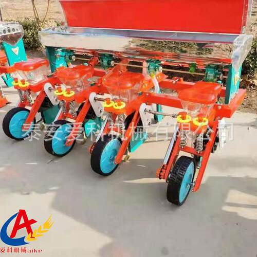 下粒可调行距株距可调玉米大豆谷物精播机带施肥东北适用