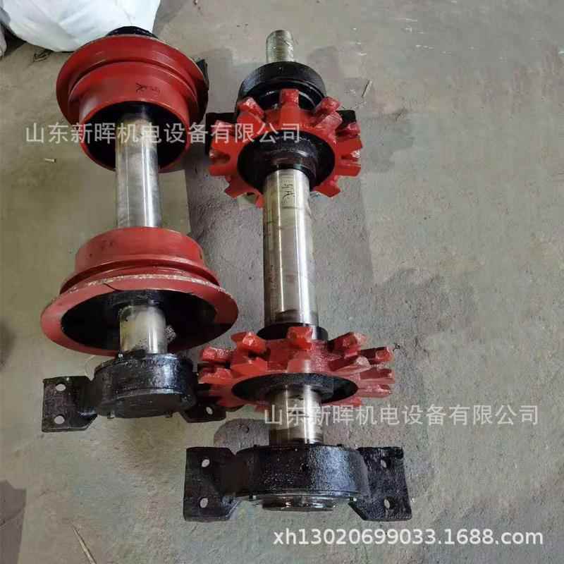 埋刮板机头轮总成尾轮总成 提升机链轮总成 刮板机头轮尾轮组件