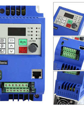 调速器  变频.220v 电机简易型单相2kw变频器nflixin三相220v转2