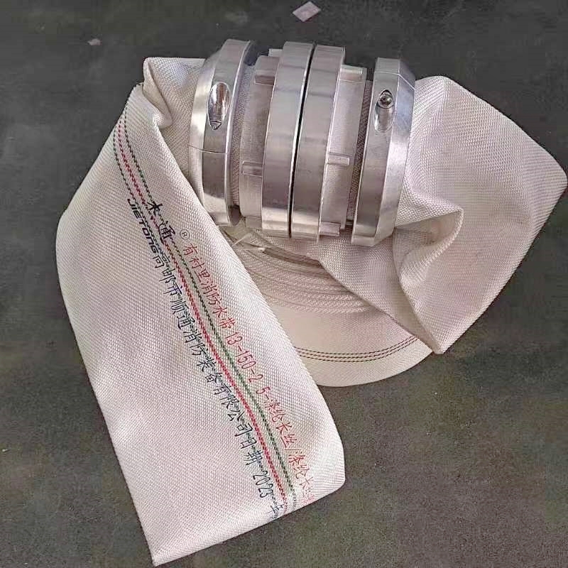 DN150农用灌溉消防水带6寸防汛加厚13型16型150输水管20m高压水带