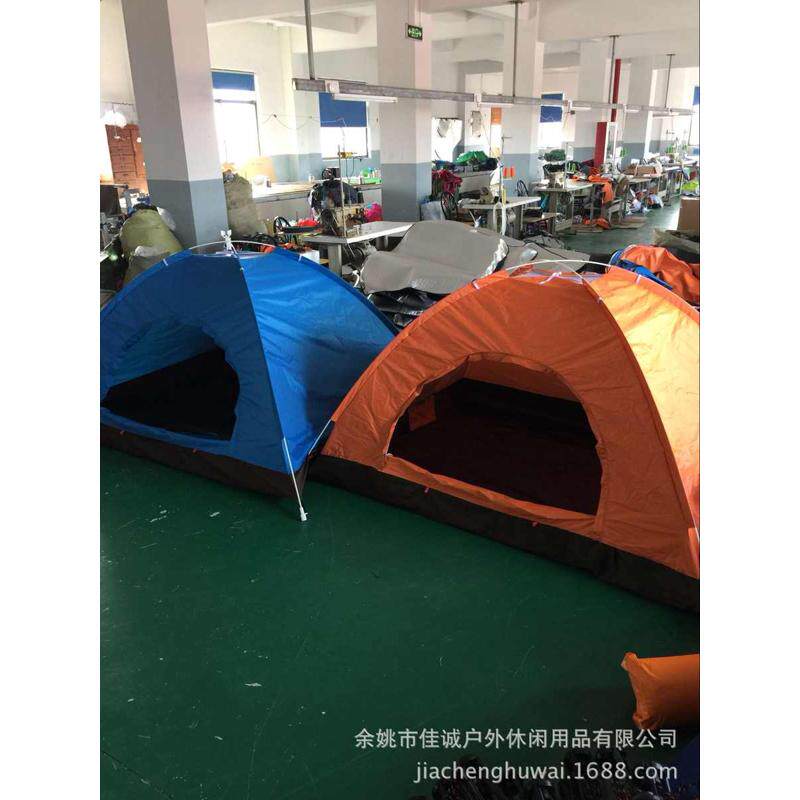 帐篷厂家直销极地懒人速自动 抛开虎双人帐篷 简易 帐篷手