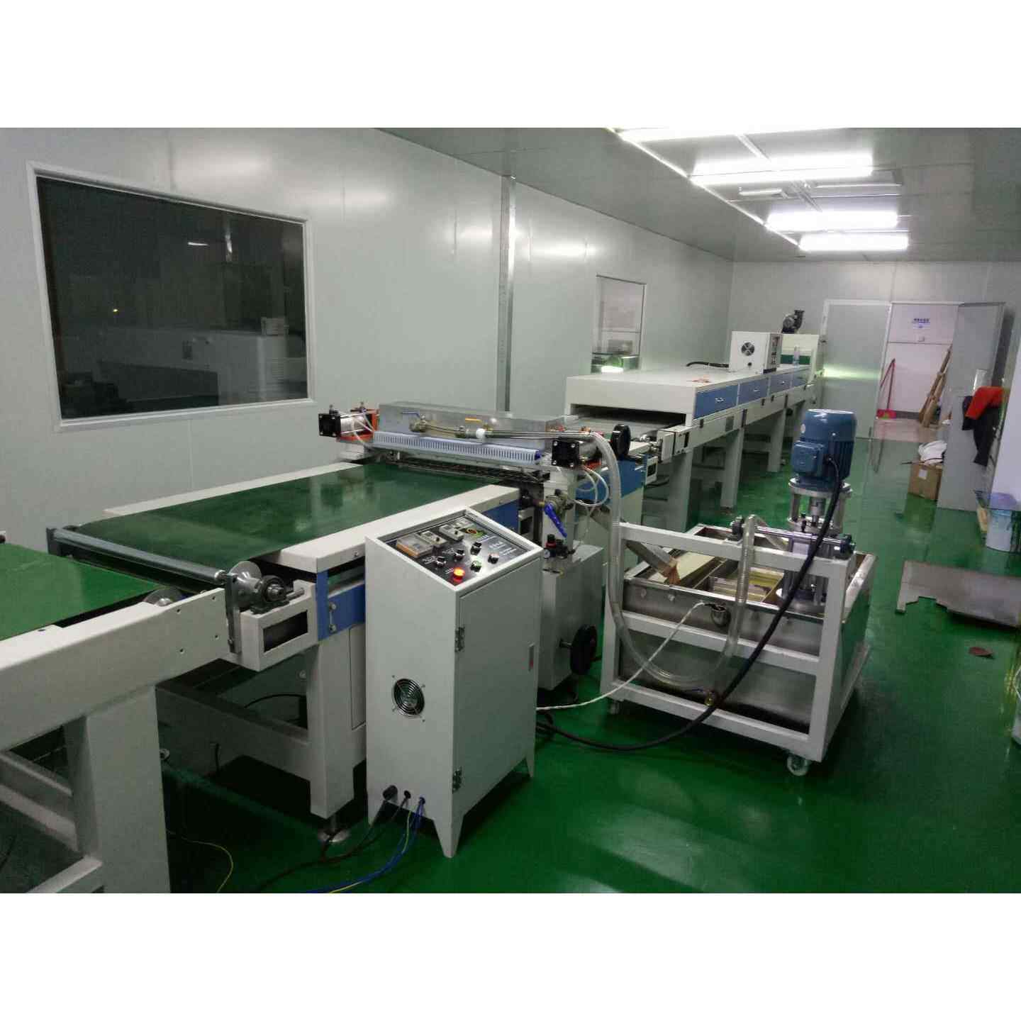 板木门UV涂装滚轮输送机PVC装板木塑地板硅钙地U线DZ600V滚涂饰机