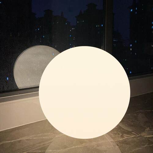 台灯卧室月球灯ins网红床头月亮圆球创意极简温馨超大星球落地灯