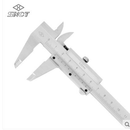 上海上UCL量不锈钢电子显标卡尺游标卡尺带表尺卡0-1游50数-200-3