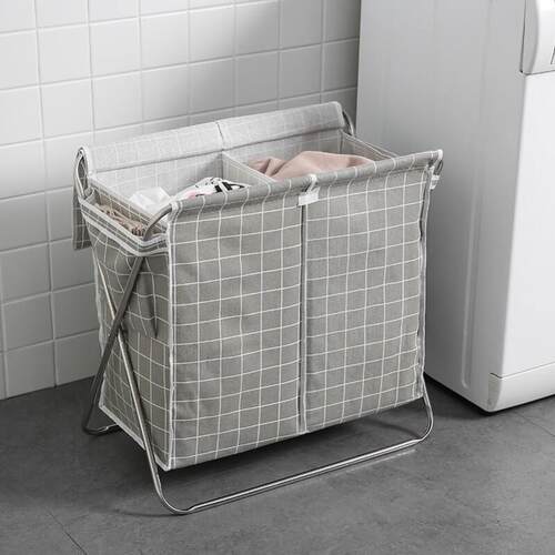 folding large size dirty clothes fabric basket laundry box