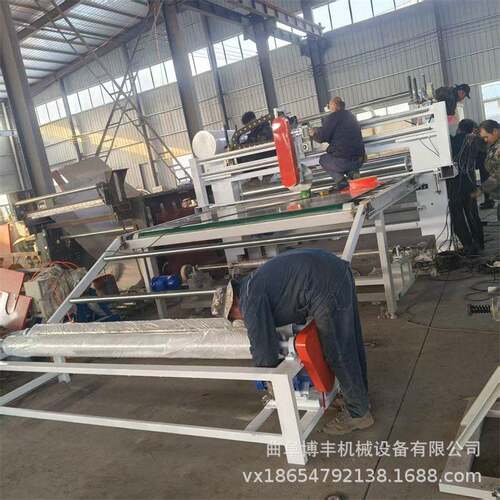 2米以上宽度床垫布料复合机 硅胶枕海绵涂胶机 毛毡百洁布上胶机