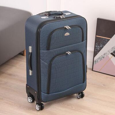 高档28025新款牛津布行箱女2李4寸大量2寸商务拉容杆箱20寸密码旅