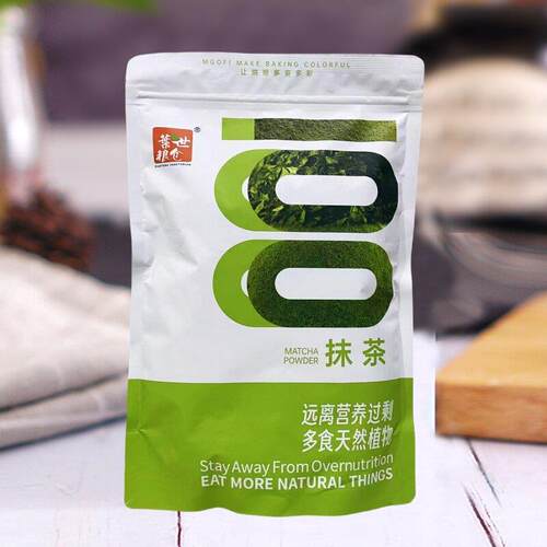 枼世粮仓烘焙果蔬粉麦嘉抹茶粉500g蛋糕慕斯奶茶饮料面包抹茶粉