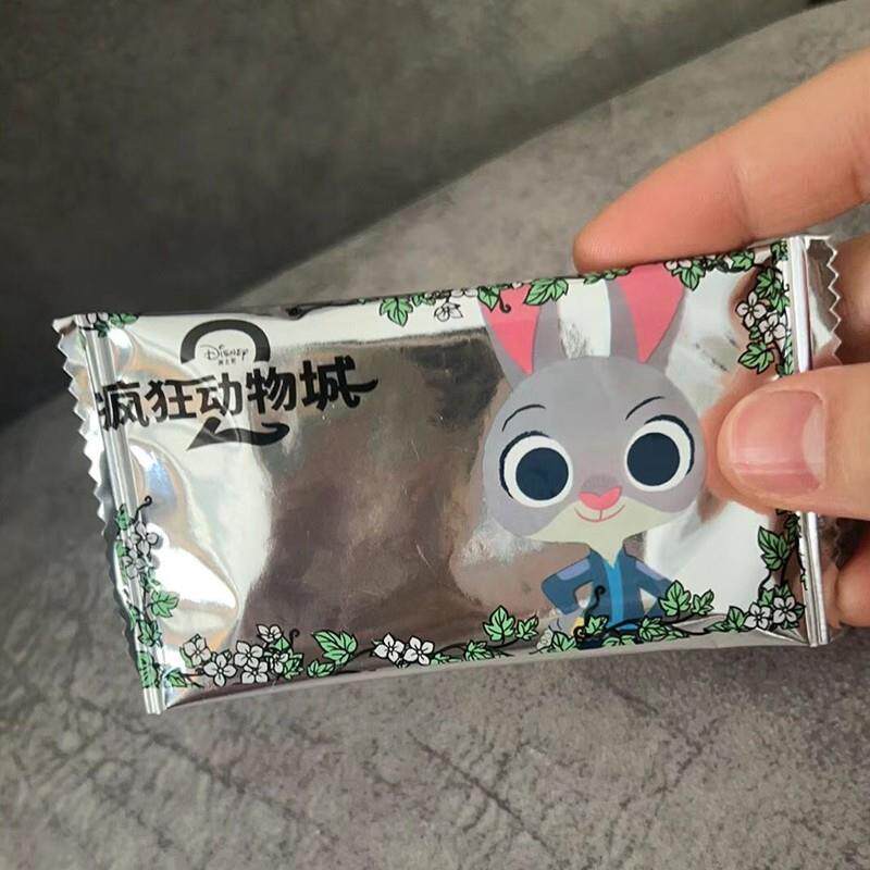 疯狂动物城黄油芝士薄脆饼干添乐&联名款卡通造型儿童解馋饼干