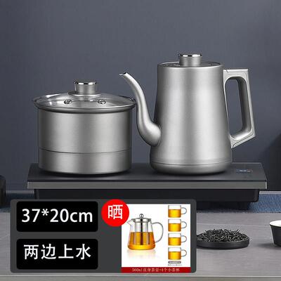 纯钛全自动底部上水电热水壶烧水泡泡茶炉煮茶功夫茶桌嵌入式All