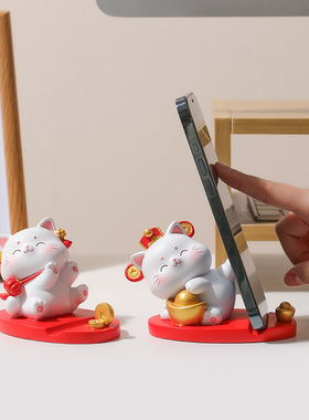 招财猫办公室装饰品福气装饰摆件