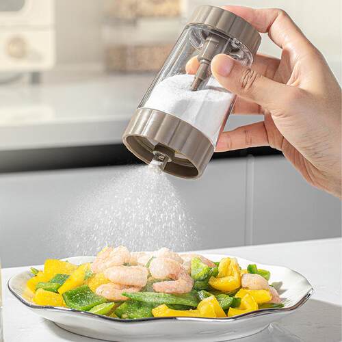 定量盐罐调味罐控盐瓶味精调料盒家用厨房调味品容器计量撒盐罐子