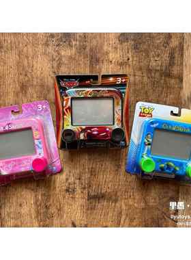 好玩意！正版etch a sketch迪s尼联名蚀刻画板玩具总动员画板收藏