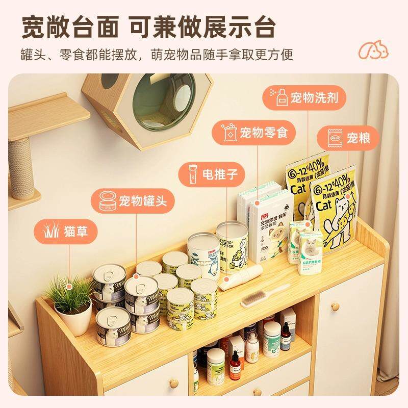 宠物用品收纳柜厅客置CBG00590物柜家简易经济型餐边用柜容量大柜