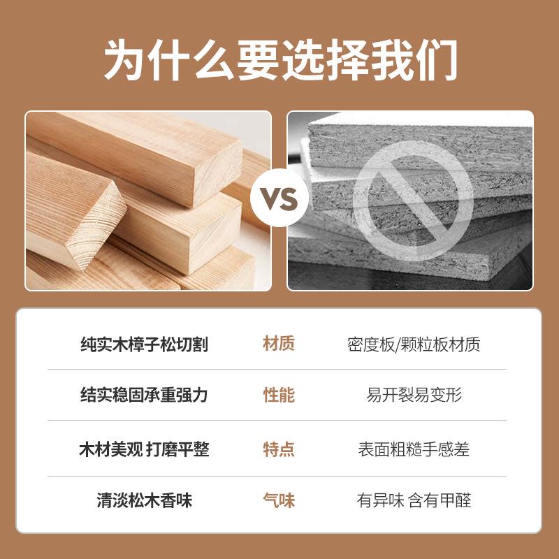 床架实木梁床横条1.5米1米8床龙骨架床板支撑升级非床链接加厚图片