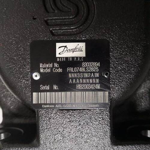 51D0801RD3NE2B1NNU1NNN040AAE60000丹佛斯DANFOSS柱塞马达