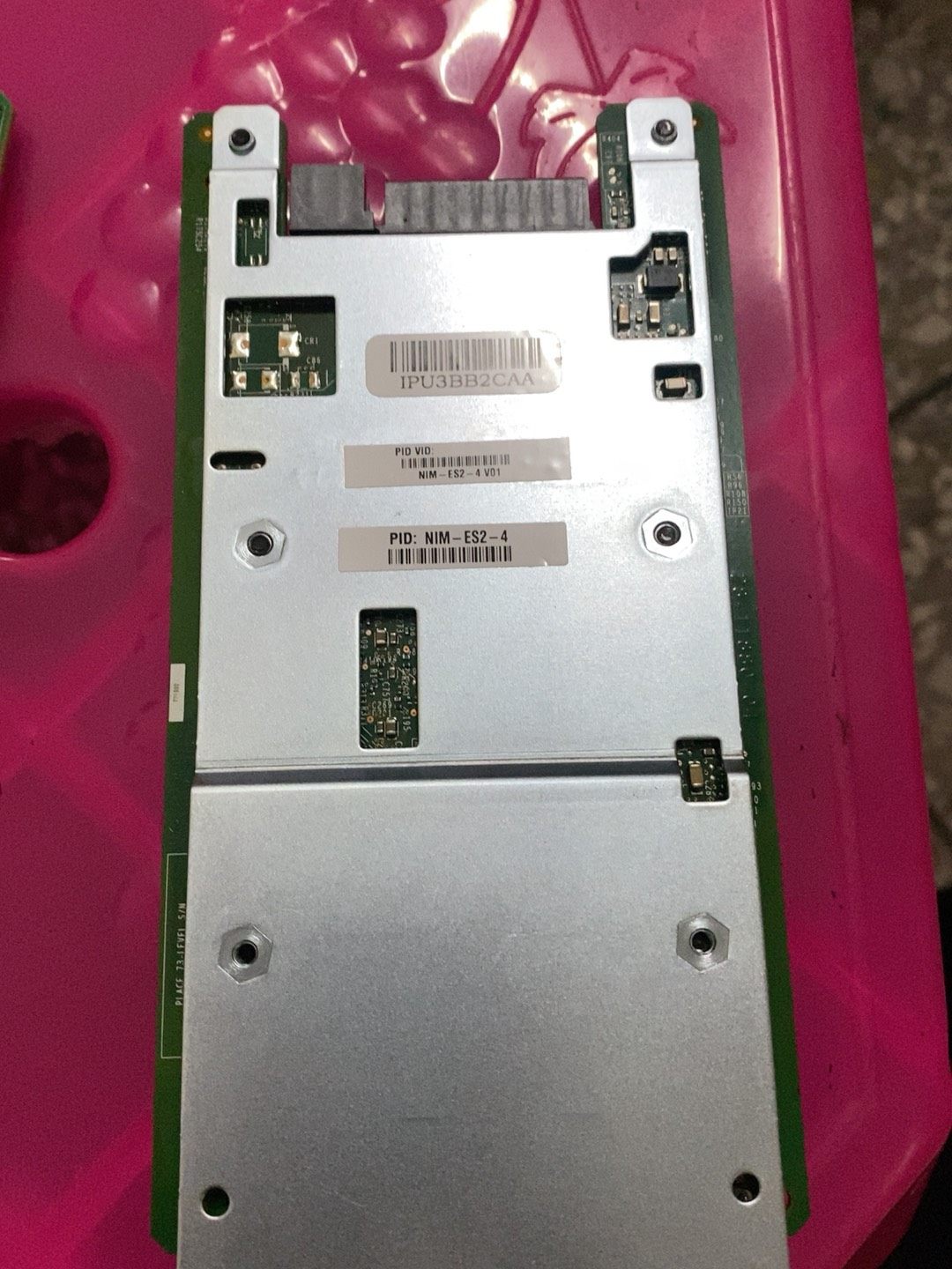 思科NIM-ES2-4路由器模块原装拆机测试正常成色如图，现