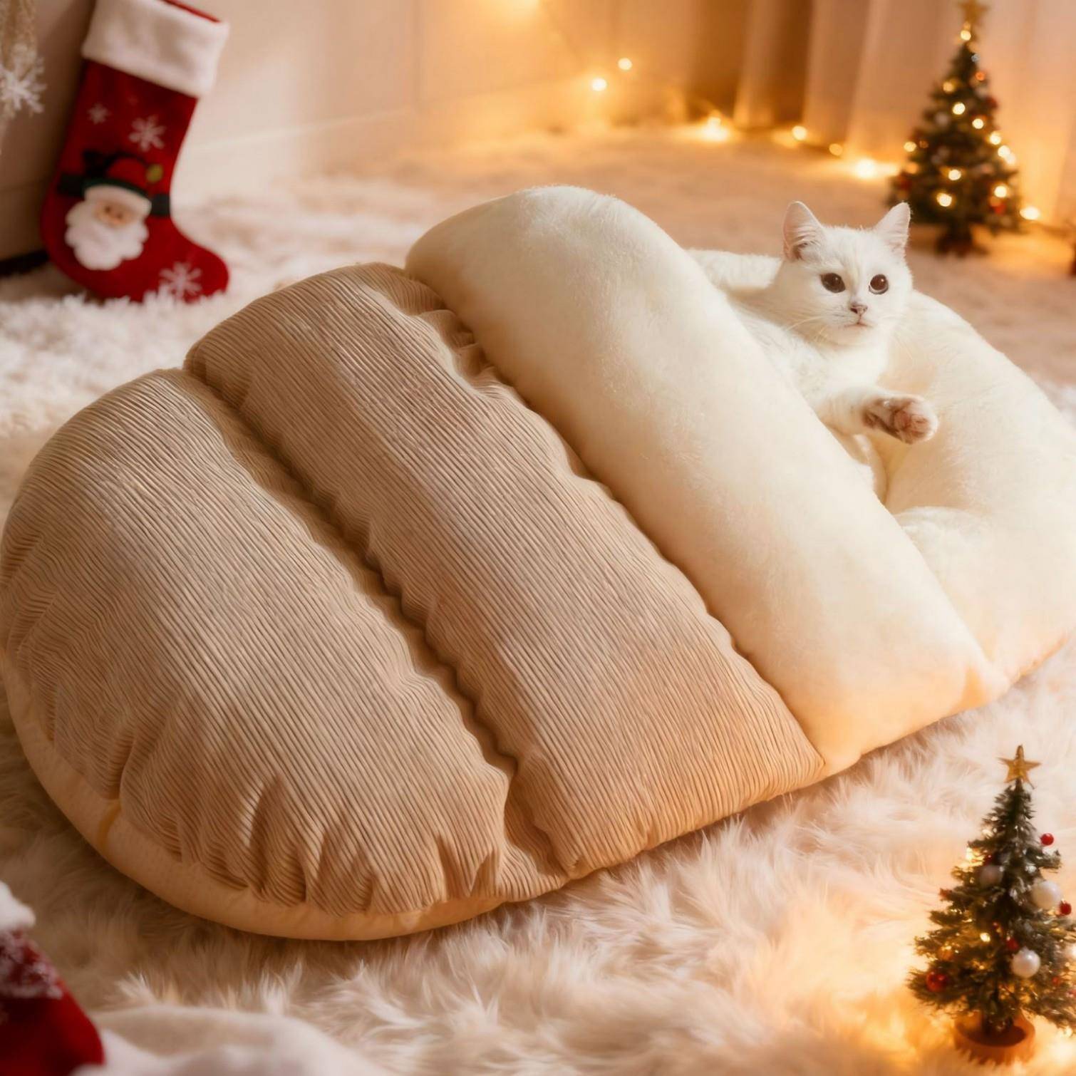 新款直销猫窝四季通用猫屋猫别墅封闭式沙发床安全感宠物用品工厂