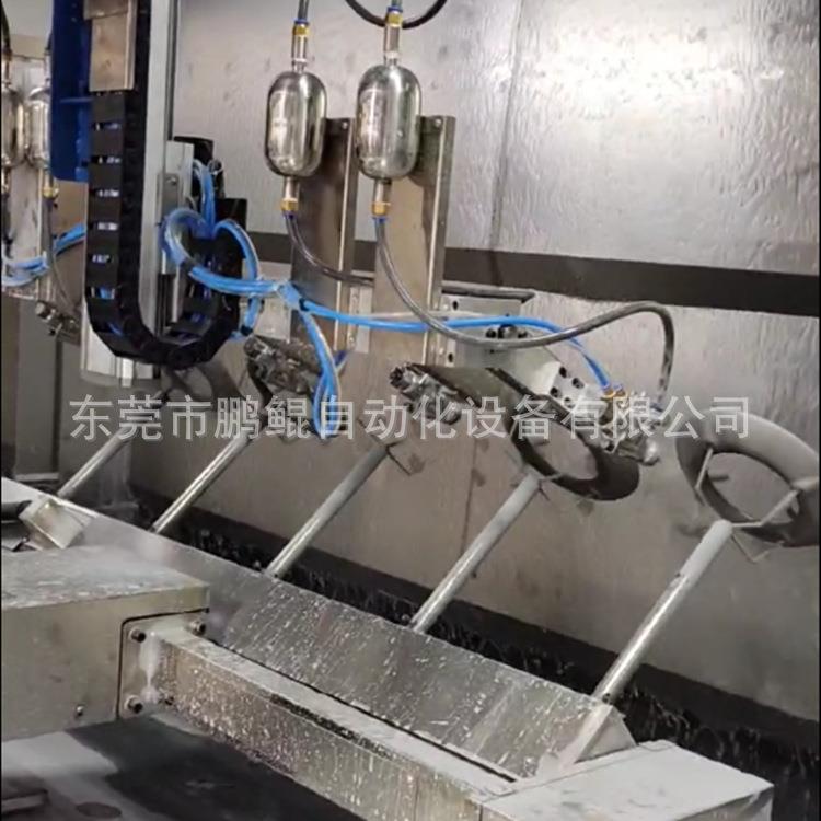 中山5枪9轴炉架搪瓷喷釉设备 防风架搪瓷喷鼬机器人 小型喷釉设备