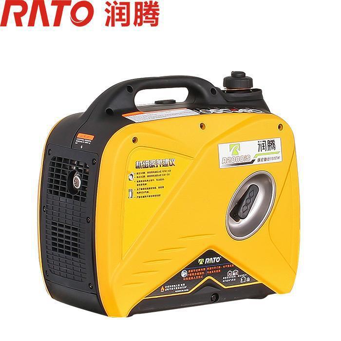 润腾数码变频发电机2k便wRAT通O润超静音变频汽油数码单相携220V