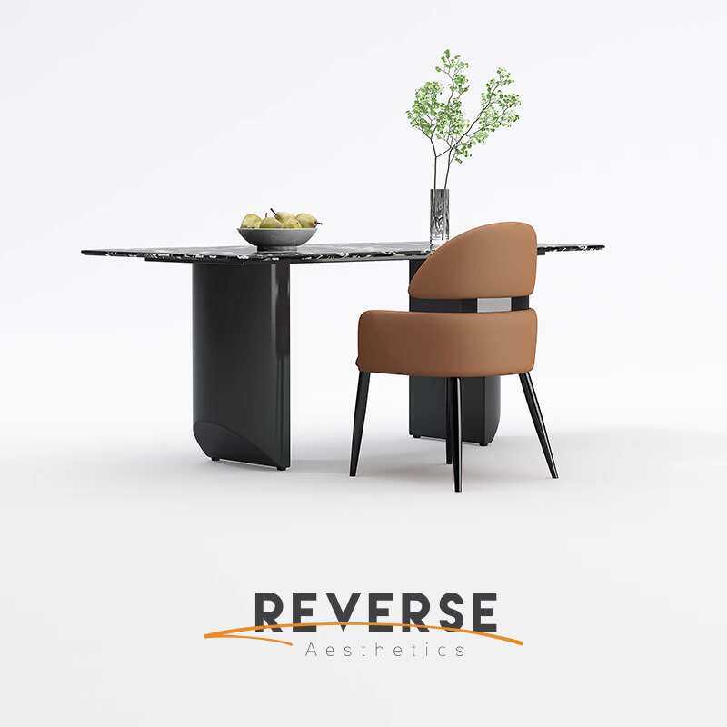 感设计师轻靠背家用款餐椅餐桌意奶油奢餐厅高级风酒店餐椅椅子式