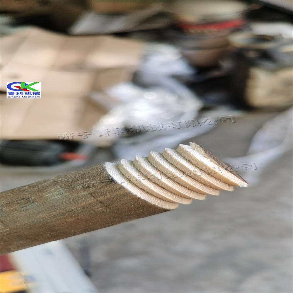 大功率木棒开牙机 木工木棍套丝攻丝机Threading machine螺纹机