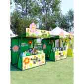 网红市集摆摊展示架夜市小吃摊位架景区商业街户外活动遮阳帐篷架