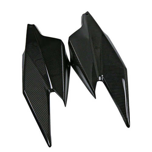 适用KTM 1290 Super Duke R改装碳纤维油箱侧板 油箱前侧板 干碳*