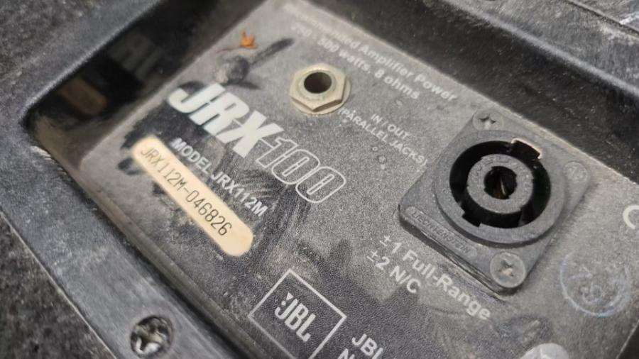 11月7日北京【京械4806】单位淘汰报废处置原装jbl12寸全频音响2台网络拍卖公告