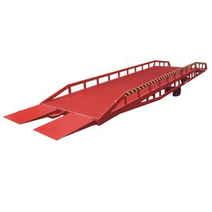 供应移动式登车桥产品质保壹年零配件平价供应