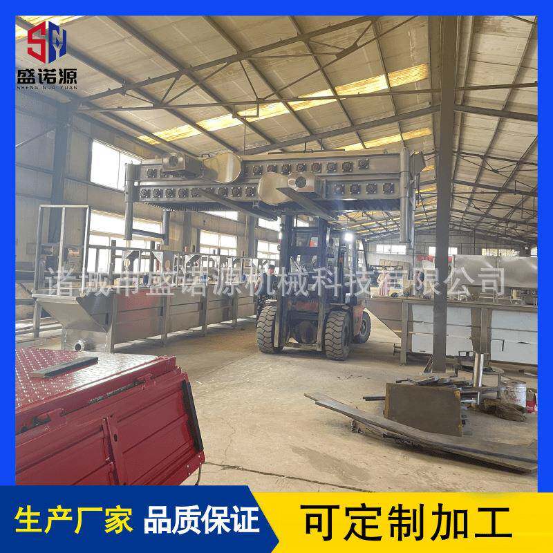 家禽屠宰场卧式脱毛机全自动鸡鸭鹅褪毛机肉鸡肉鸭烫脱一体机