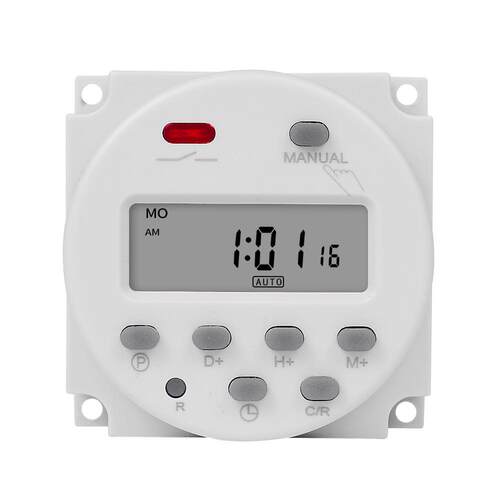 CN101A七天可编程定时器开关时间控制器自动循环定时开关无源输出