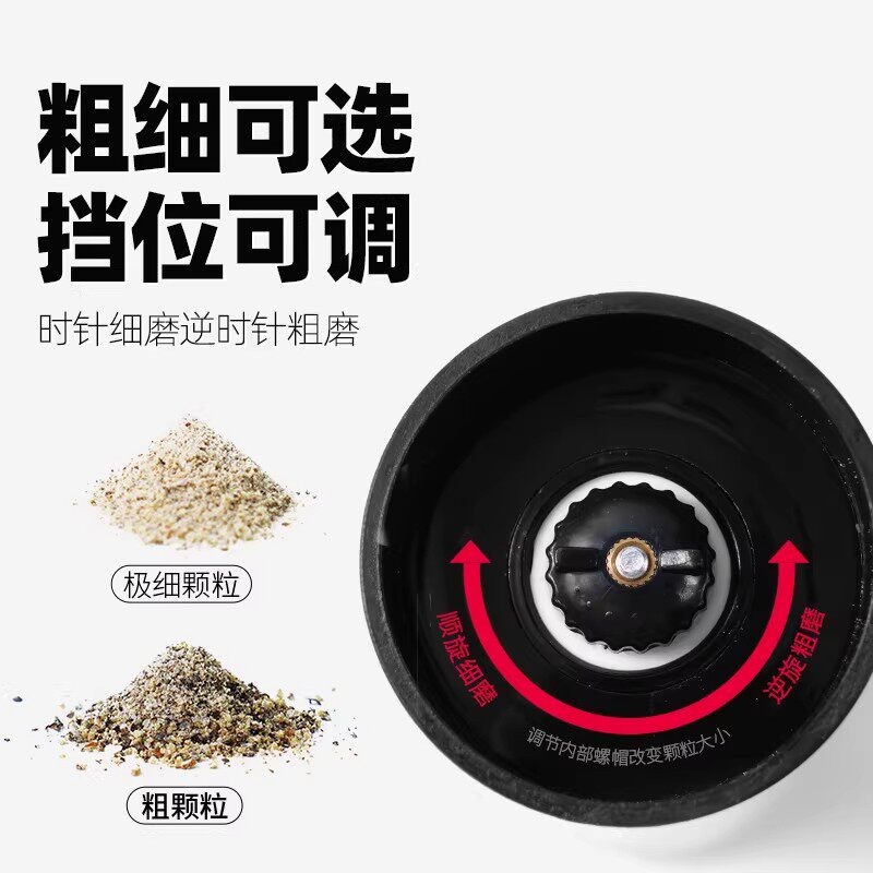 海盐黑胡椒海盐粒研磨欧芹大蒜盐柠檬颗粒西餐腌牛排调料碎胡椒粉