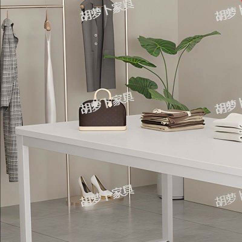 服装店展示桌女装店桌展示台中岛服装架鞋包童装橱窗长条桌流水台