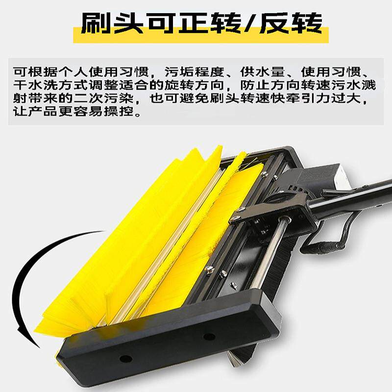 商用滚刷伏板清洗机工具设太阳DPH能清洗光备干清 干洗水洗洁刷排