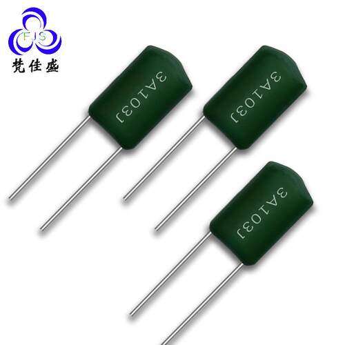 涤纶电容 CL11电容器3A103J 0.01UF/1000V 10NF
