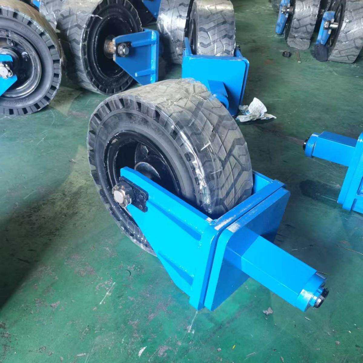 设备拖车万向支架实心轮定向架子实心轮规格型号齐全根据需求可定