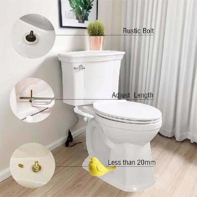 D9-2PCS Bird Toilet Bolt Cover Toilet Bolt Cover Decor