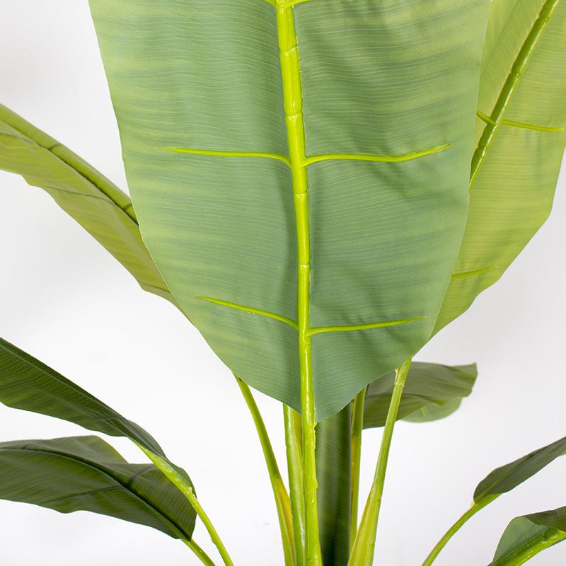 手感叶仿真芭蕉树绿植大盆栽 大型造景绿植摆件仿真树热带香蕉树