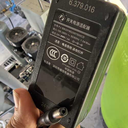 适用福佳24V1.5A圆口饮水机/三针印表机电源FJ-SW2018G2401500CD