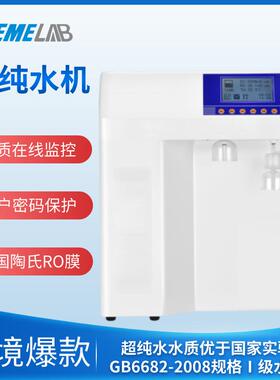 实验室超纯水机学校科研蒸馏过滤纯水机气相液相去离子超纯化水机